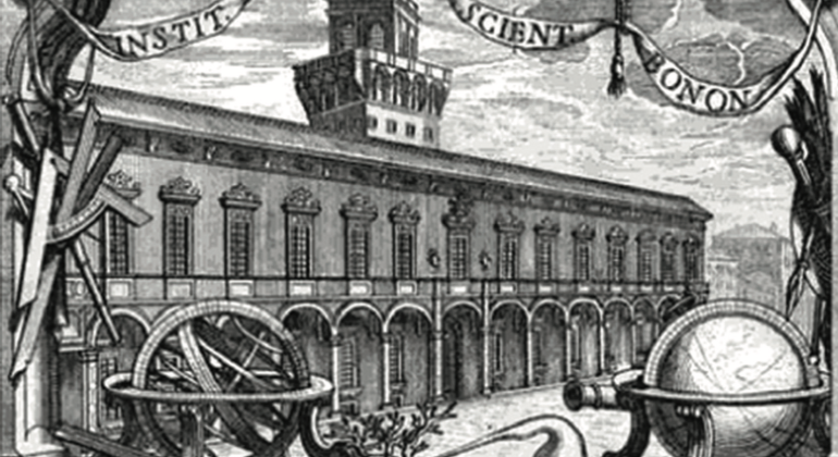 Palazzo Poggi sede dell'Accademia delle Scienze - 1800 Bologna